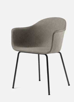 Harbour Dining Chair, Black Legs, Fiord 961 Seat