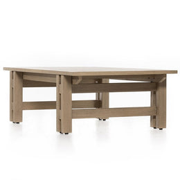 Balfour Outdoor Coffee Table-Brown
