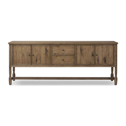 Bari Sideboard, Weathered Oak Veneer