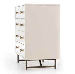 Van 5 Drawer Dresser-Matte Alabaster