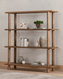 Mattia Bookshelf-Toasted Natural