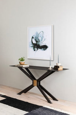 Spider Console Table-Bluestone