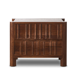 Ezri Nightstand, Cocoa Oak by Four Hands