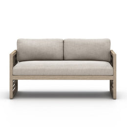 Avalon Outdoor Sofa-59"-Brown/Stone Grey