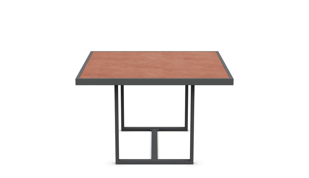 Pavia - 48" Dining Table - Charcoal - Umber Dekton