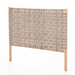 Llano Woven Headboard-Smoke Grey-King