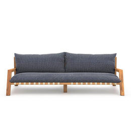 Soren Outdoor Sofa-95"-Faye Navy