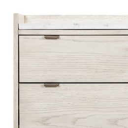 Viggo Tall Dresser-Vintage White Oak