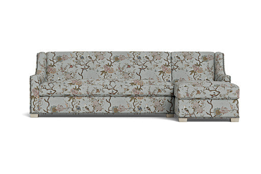 Pembroke Sectional - Chinoiserie - Blue
