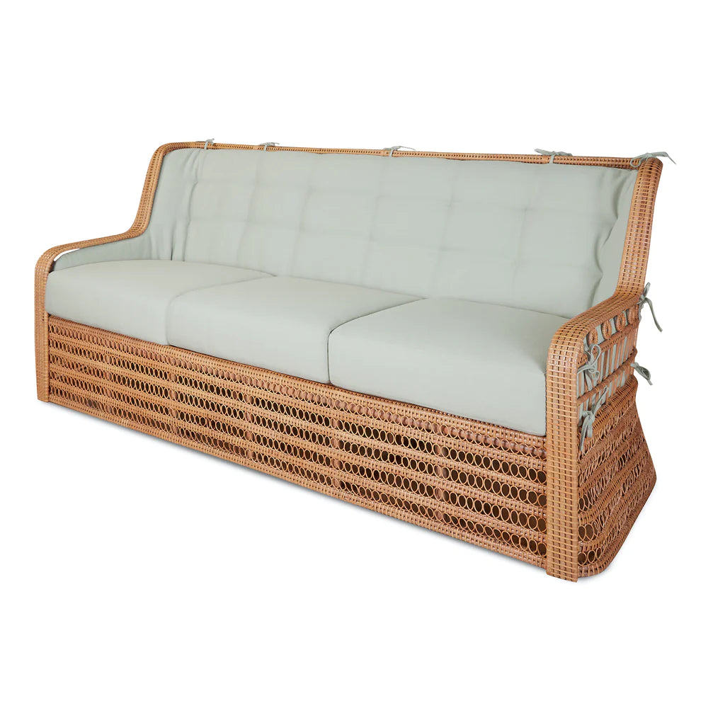 Kinley Sofa - Solid Linen -Summer Sky