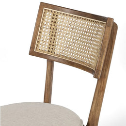Britt Dining Chair-Toasted Parawood