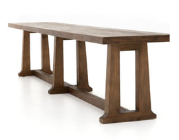 Otto Dining Bench-94"-Waxed Bleached Pine