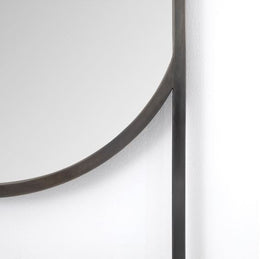 Dawson Floor Mirror-Ombre Pewter