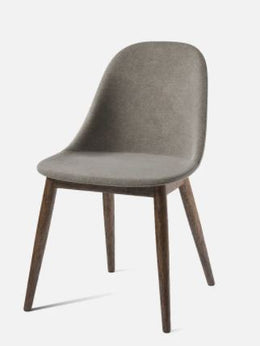 Harbour Dining Side Chair, Dark Oak Legs, Remix 2, 233 Seat