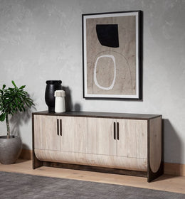 Loros Sideboard-Bleached Spalted Oak