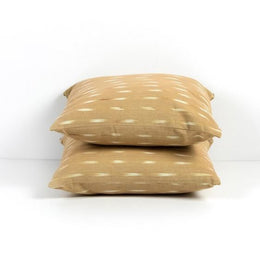 Faded Dot Pillow-Tan Faded Dot-Set 2-20"