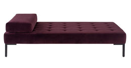 Giulia Daybed Sofa - Mulberry