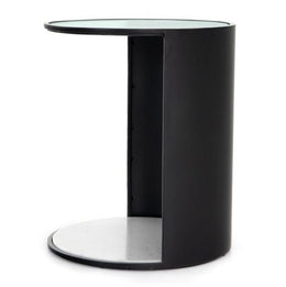 Berto End Table-Iron Matte Black