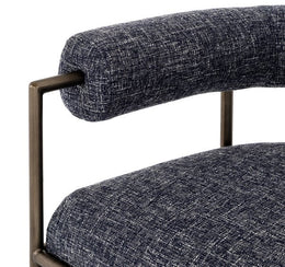 Bettie Right Arm Facing Chaise-Lyon Navy