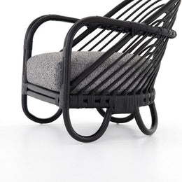 Marina Chair-Ebony Rattan-Lago Graphite