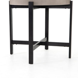 Jolene Outdoor Bar Table-Taupe-Counter
