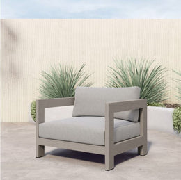 Caro Outdoor Chair-Grey/Stone Grey