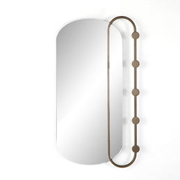 Lovett Mirror-Antique Brass