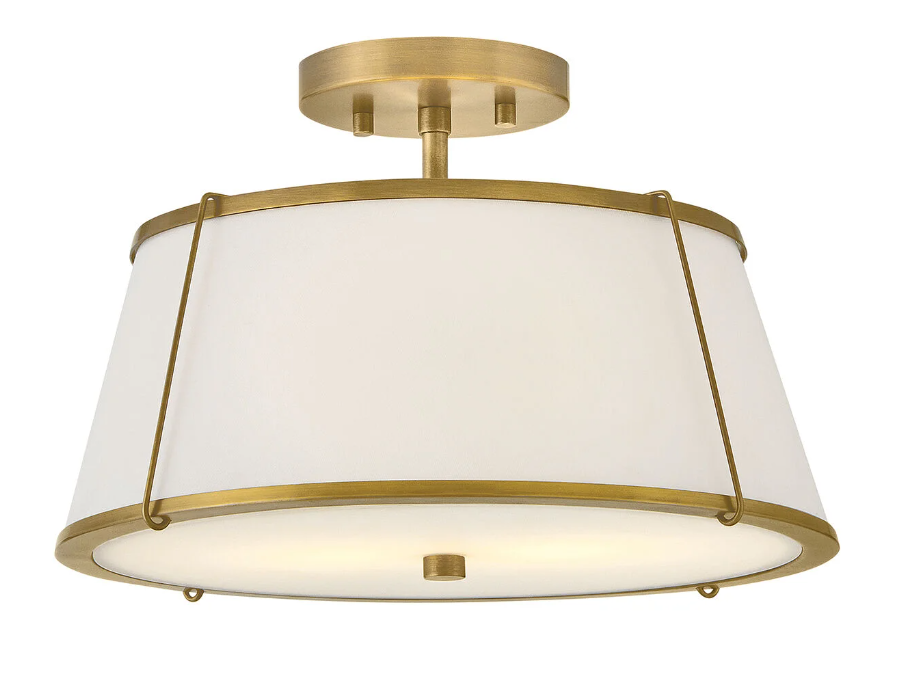 Clarke Medium Semi-Flush Mount