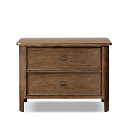 Russ Nightstand, Aged Oak Veneer by Four Hands