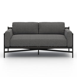 Hearst Outdoor Sofa-69"-Charcoal