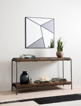 Simien Console Table-Gunmetal