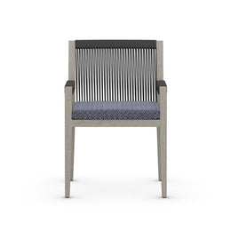 Sherwood Dining Armchair-Grey/Faye Navy