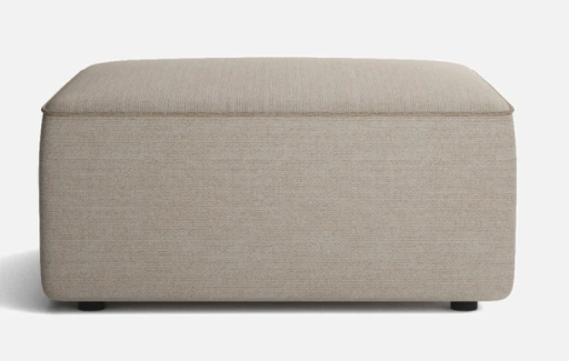 Eave Modular Sectional, 34in Pouf, Savanna 202