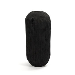 Iker Vase-Carbonized Black