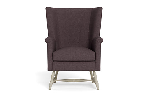 Westcott Chair - Washed Linen - Brown