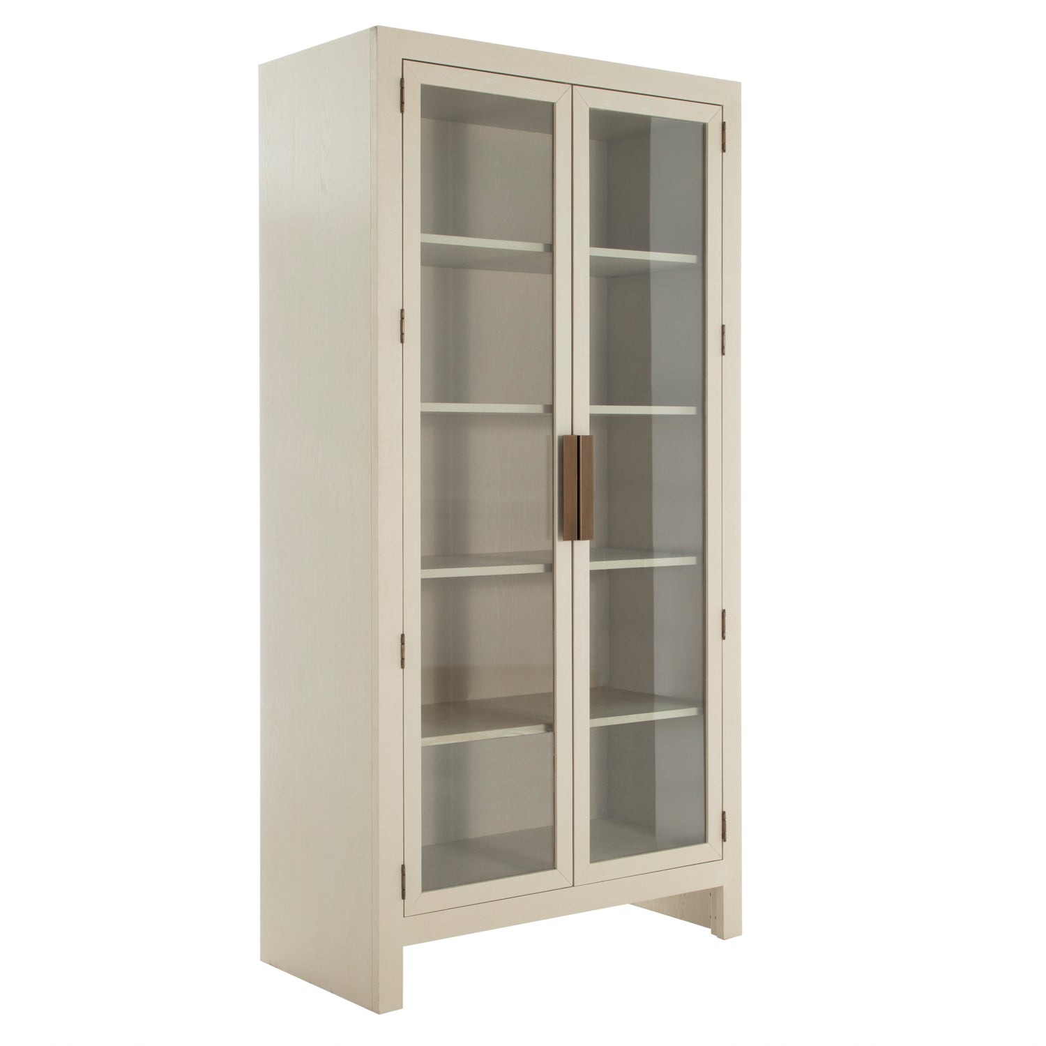 Newington Bookcase Cerused Natural
