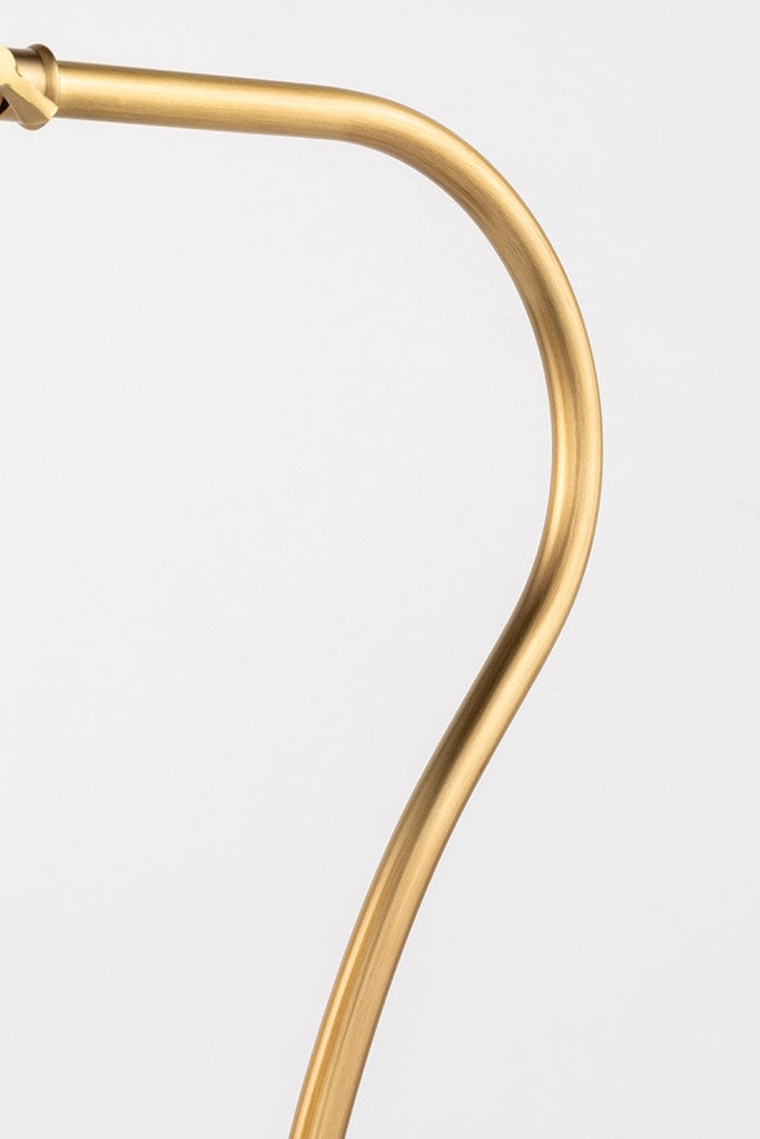 Lupe Table Lamp - Aged Brass