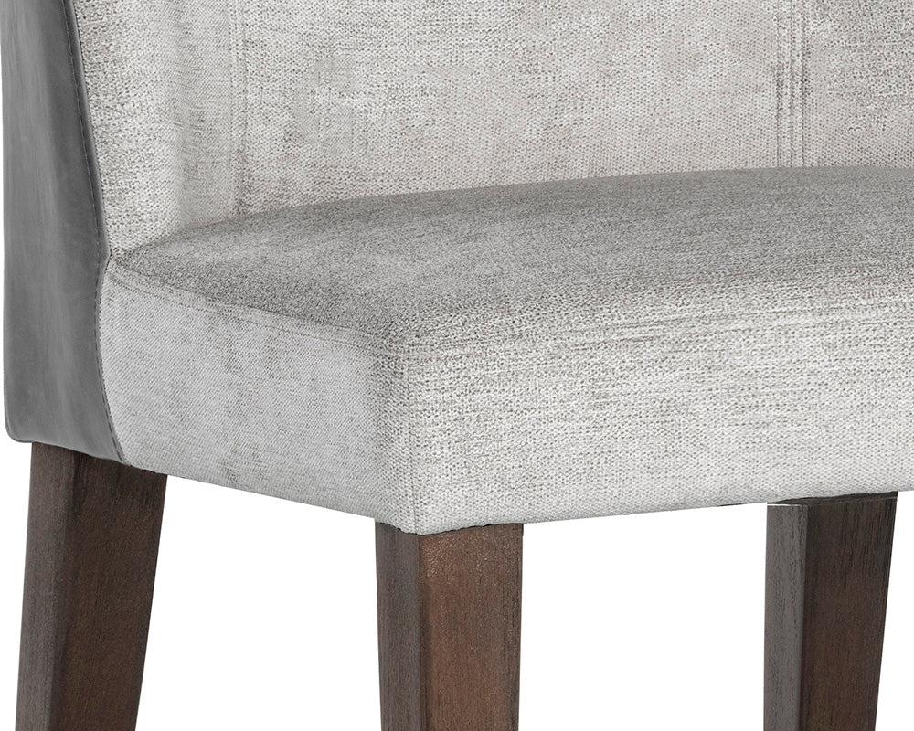 Gisele Dining Chair - Polo Club Stone / Overcast Grey, Set of 2