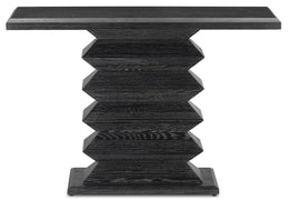 Sayan Black Console Table