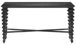 Saranya Black Console Table