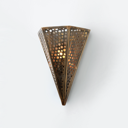 Star Of The East Wall Sconce - Old World Bronze