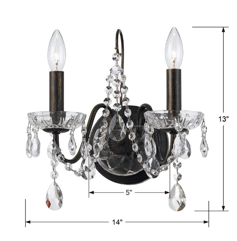 Butler 2 Light Sconce