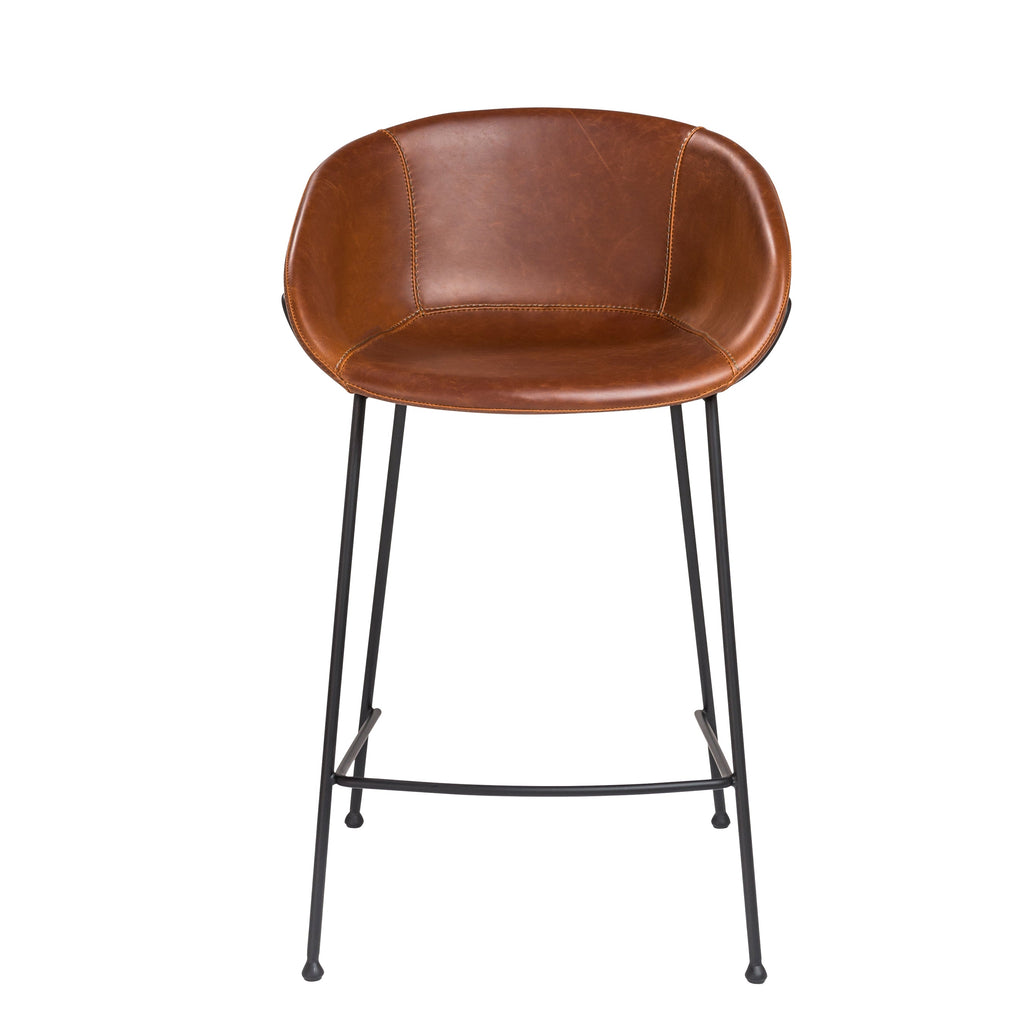 Zach-C Counter Stool - Dark Brown,Set of 2