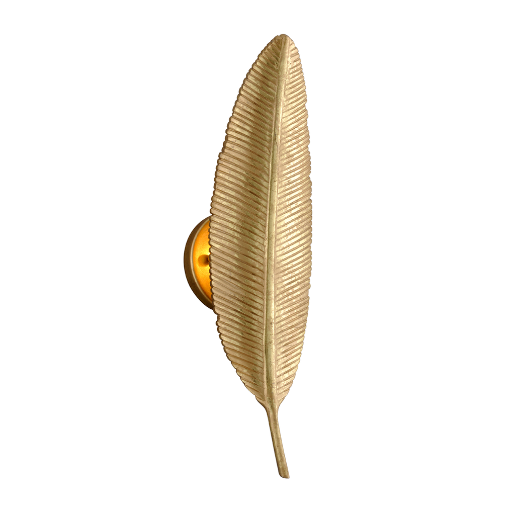 Featherette Wall Sconce - Mystic Gold Leaf