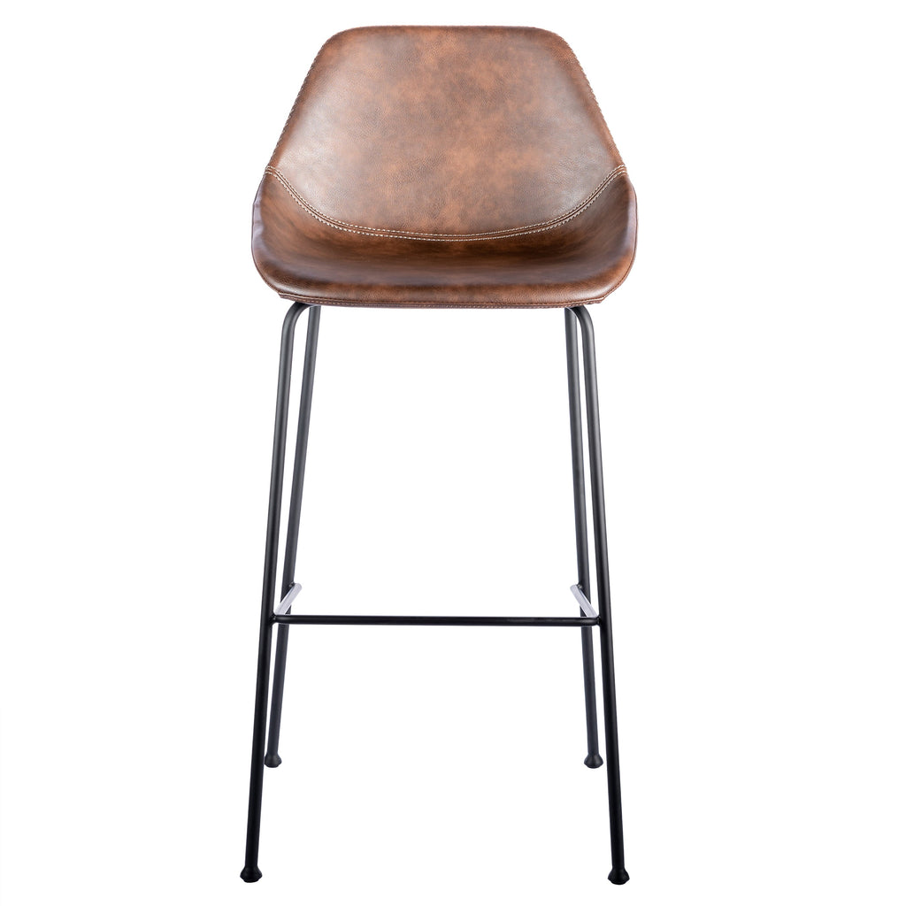 Corinna Bar Stool - Brown,Set of 2