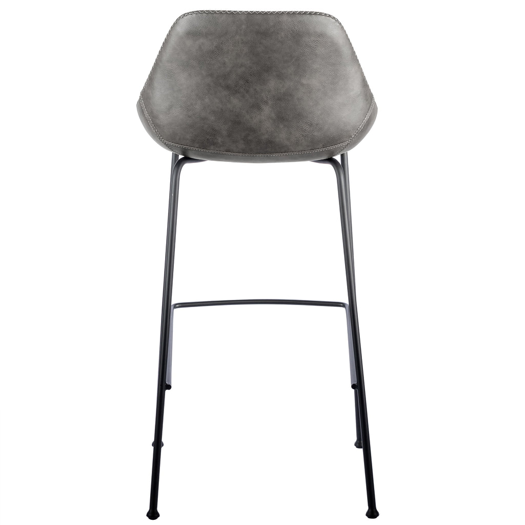 Corinna Bar Stool - Dark Grey,Set of 2