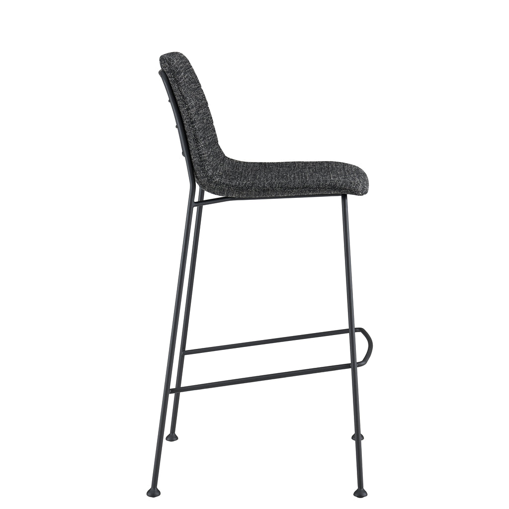 Elma-B Bar Stool - Black,Set of 2