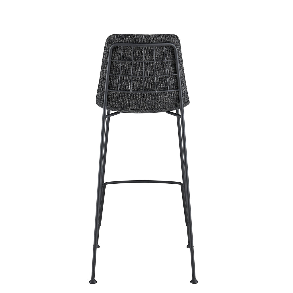 Elma-B Bar Stool - Black,Set of 2