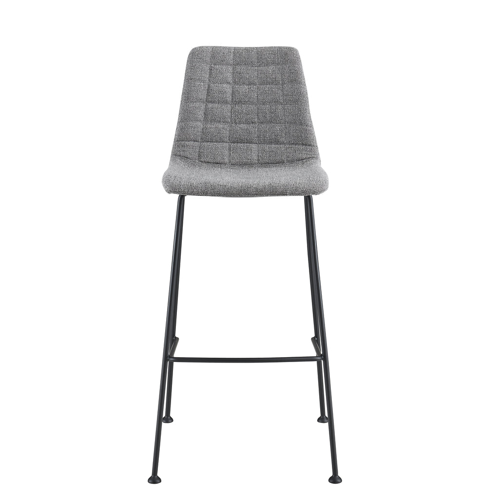 Elma-B Bar Stool - Light Grey,Set of 2