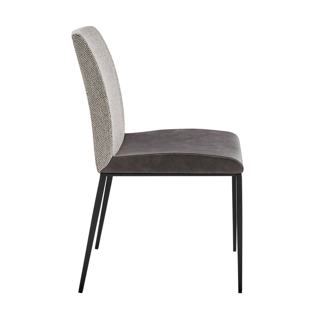 Rasmus Side Chair - Dark Grey,Light Grey,Set of 2